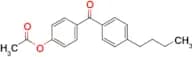 4-Acetoxy-4′-butylbenzophenone