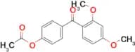 4-Acetoxy-2′,4′-dimethoxybenzophenone