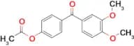 4-Acetoxy-3′,4′-dimethoxybenzophenone