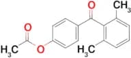 4-Acetoxy-2′,6′-dimethylbenzophenone
