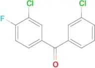 3,3′-Dichloro-4′-fluorobenzophenone