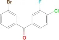3-Bromo-4′-chloro-3′-fluorobenzophenone