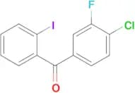 4-Chloro-3-fluoro-2′-iodobenzophenone