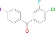 4-Chloro-3-fluoro-4′-iodobenzophenone