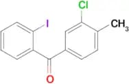 3-Chloro-2′-iodo-4-methylbenzophenone