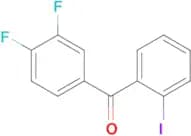 3,4-Difluoro-2′-iodobenzophenone