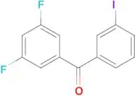 3,5-Difluoro-3′-iodobenzophenone