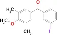 3,5-Dimethyl-3′-iodo-4-methoxybenzophenone