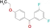 3,5-Difluoro-4′-ethoxybenzophenone