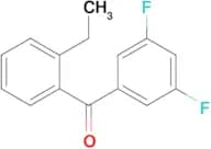 3,5-Difluoro-2′-ethylbenzophenone