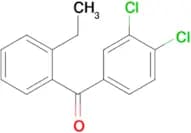 3,4-Dichloro-2′-ethylbenzophenone