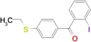 4-(Ethylthio)-2′-iodobenzophenone