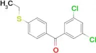3,5-Dichloro-4′-(ethylthio)benzophenone