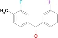 3′-Fluoro-3-iodo-4′-methylbenzophenone