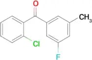 2-Chloro-3′-fluoro-5′-methylbenzophenone