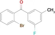 2-Bromo-3′-fluoro-5′-methylbenzophenone