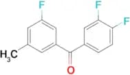 3,3′,4-Trifluoro-5′-methylbenzophenone
