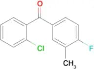 2-Chloro-4′-fluoro-3′-methylbenzophenone
