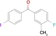 4′-Fluoro-4-iodo-3′-methylbenzophenone
