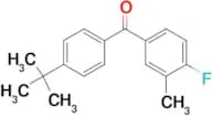 4-tert-Butyl-4′-fluoro-3′-methylbenzophenone