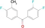 3,4,4′-Trifluoro-3′-methylbenzophenone
