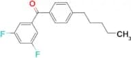 3,5-Difluoro-4′-n-pentylbenzophenone