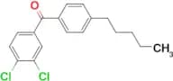 3,4-Dichloro-4′-n-pentylbenzophenone