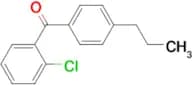 2-Chloro-4′-n-propylbenzophenone