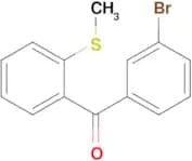 3-Bromo-2′-(thiomethyl)benzophenone