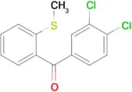 3,4-Dichloro-2′-(thiomethyl)benzophenone