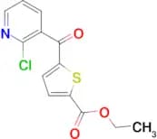2-Chloro-3-(5-ethoxycarbonyl-2-thenoyl)pyridine
