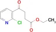 Ethyl 4-(2-chloro-3-pyridyl)-4-oxobutyrate