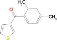 3-(2,4-Dimethylbenzoyl)thiophene