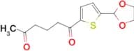 5-(1,3-dioxolan-2-yl)-2-thienyl 4-oxopentyl ketone