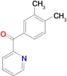 2-(3,4-Dimethylbenzoyl)pyridine