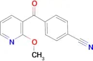 2-Methoxy-3-(4-cyanophenylacetyl)pyridine