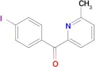 2-(4-Iodobenzoyl)-6-methylpyridine
