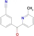 2-(3-Cyanobenzoyl)-6-methylpyridine