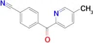2-(4-Cyanobenzoyl)-5-methylpyridine