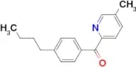 2-(4-Butylbenzoyl)-5-methylpyridine