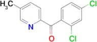 2-(2,4-Dichlorobenzoyl)-5-methylpyridine