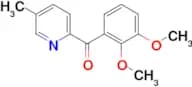 2-(2,3-Dimethoxybenzoyl)-5-methylpyridine