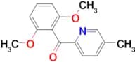 2-(2,6-Dimethoxybenzoyl)-5-methylpyridine