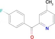 2-(4-Fluorobenzoyl)-4-methylpyridine