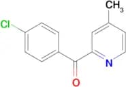 2-(4-Chlorobenzoyl)-4-methylpyridine