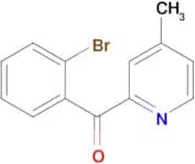 2-(2-Bromobenzoyl)-4-methylpyridine