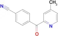 2-(4-Cyanobenzoyl)-4-methylpyridine