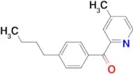 2-(4-Butylbenzoyl)-4-methylpyridine