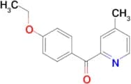 2-(4-Ethoxybenzoyl)-4-methylpyridine