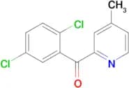 2-(2,5-Dichlorobenzoyl)-4-methylpyridine